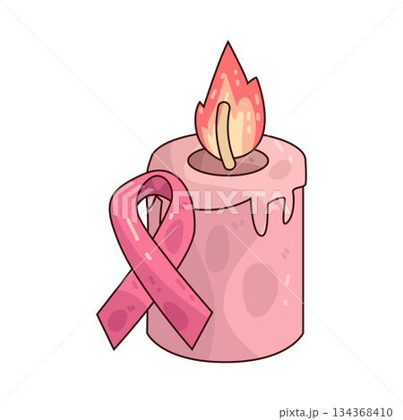 illustration of Candle of Hope 134368410