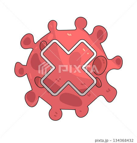 illustration of Cancer Cell illustration of Cancer Cell 134368432