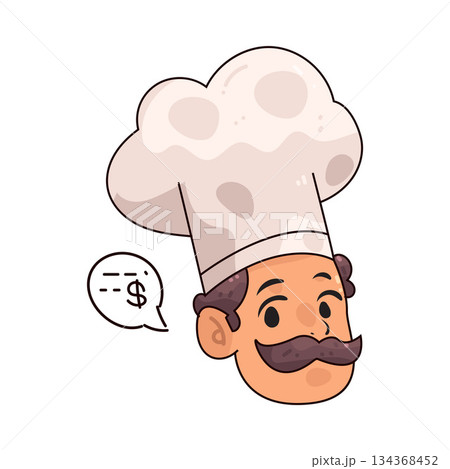 illustration of Chef illustration of Chef 134368452