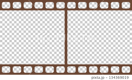 Retro sepia collage style film negative frame (aspect ratio 16:9) Retro sepia collage style film negative frame (aspect ratio 16:9) 134369019