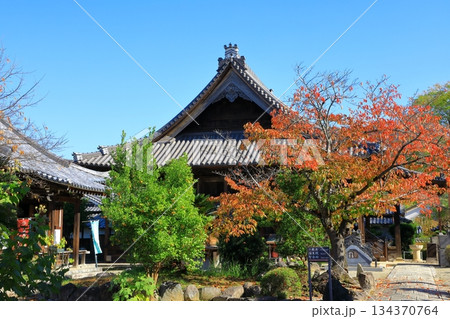 明日香村 紅葉の橘寺 明日香村 紅葉の橘寺 134370764
