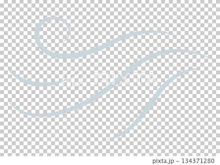 柔和流動的風裝飾向量圖 柔和流動的風裝飾向量圖 134371280