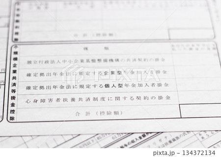 年末調整 給与所得者の保険料控除申告書 申告 年末調整 給与所得者の保険料控除申告書 申告 134372134