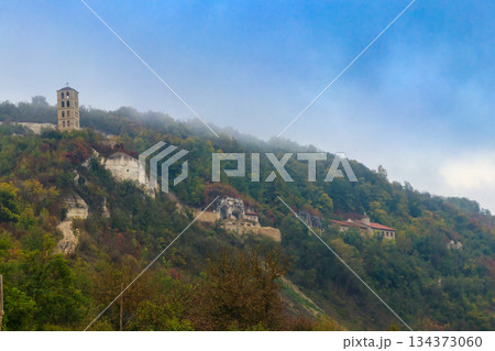 Lyadovsky rocky monastery is a male monastery located on a rocky terrace of the 90-meter high mountain over the Dniester river on its left bank, near Lyadova village in Vinnytsya region, Ukraine Lyadovsky rocky monastery is a male monastery located on a rocky terrace of the 90-meter high mountain over the Dniester river on its left bank, near Lyadova village in Vinnytsya region, Ukraine 134373060