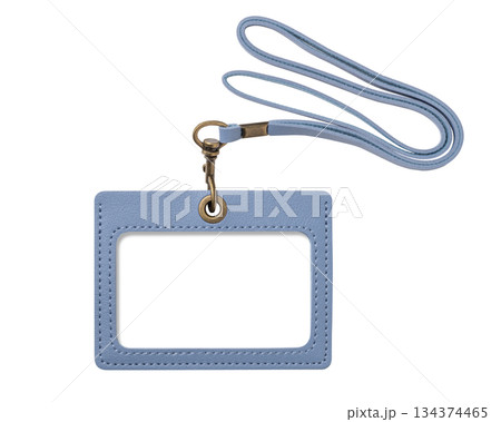 紐のついた社員証。もしくは入館証 134374465