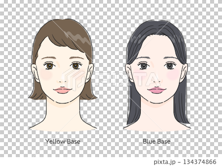 ブルベ＆イエベ_女性 134374866