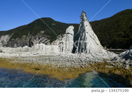 下北半島の奇岩群(仏ヶ浦) 下北半島の奇岩群(仏ヶ浦) 134375190