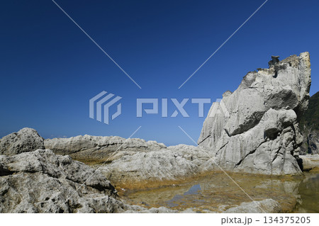 下北半島の奇岩群(仏ヶ浦) 下北半島の奇岩群(仏ヶ浦) 134375205