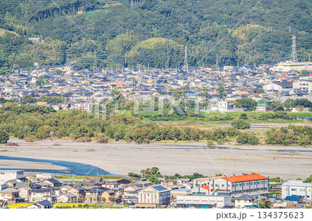島田市の街並み(静岡県) 134375623