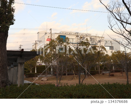 神戸市　西区　西神中央　湯谷池周り 134376686