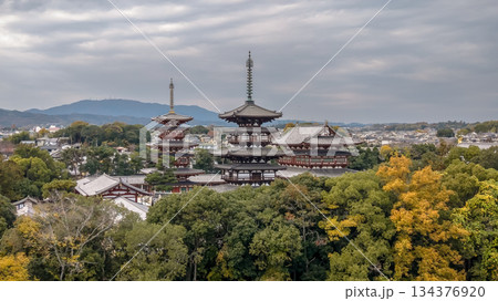 Nov 27 2025 Magnificent Yakushi ji Temple in Historic Nara Japan Nov 27 2025 Magnificent Yakushi ji Temple in Historic Nara Japan 134376920