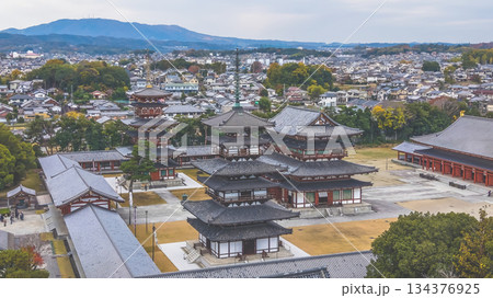 Nov 27 2025 Magnificent Yakushi ji Temple in Historic Nara Japan 134376925