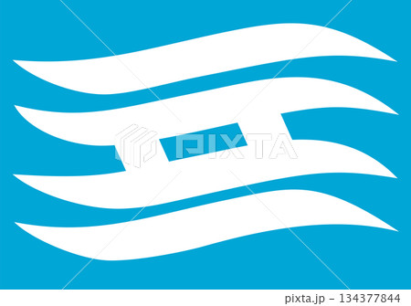 Flag of Hyogo Prefecture 134377844
