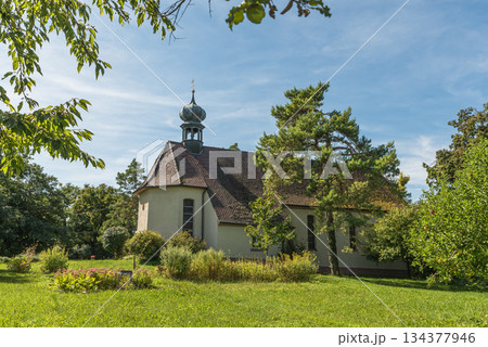 Litzelbergkapelle, pilgrimage chapel near Sasbach am Kaiserstuhl, Baden-Wuerttemberg, Germany 134377946