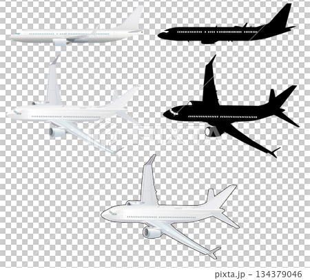 旅客機 134379046