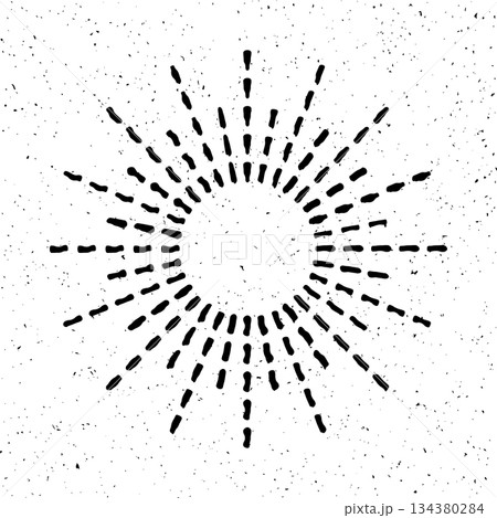 Vintage sunburst, sunset beams. Boho style, modern minimalist bohemian design. Hand drawn bursting sun, light rays. Logotype or lettering design element in retro style. Vector illustration Vintage sunburst, sunset beams. Boho style, modern minimalist bohemian design. Hand drawn bursting sun, light rays. Logotype or lettering design element in retro style. Vector illustration 134380284