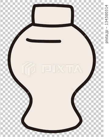 Vector illustration of sacred sake (bottle) on the Shinto altar | Shinto, Japanese style, auspicious material Vector illustration of sacred sake (bottle) on the Shinto altar | Shinto, Japanese style, auspicious material 134380314
