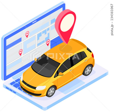 Car Sharing Service Concept 134381067