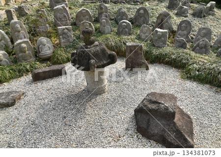 京都 洛西竹林公園の石仏 京都 洛西竹林公園の石仏 134381073