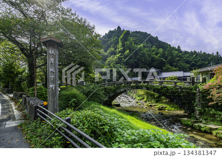 秋月　秋月目鏡橋　福岡県朝倉市 134381347