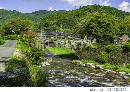秋月 秋月目鏡橋 福岡県朝倉市 秋月 秋月目鏡橋 福岡県朝倉市 134381352