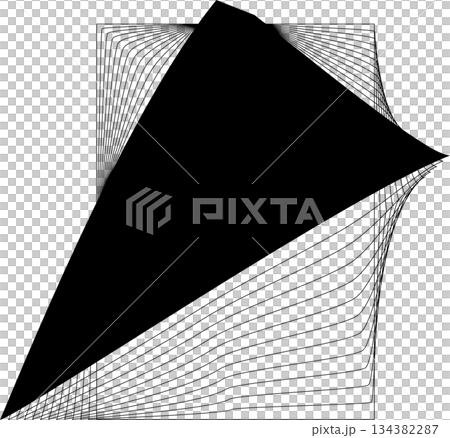 Rectangle blend emblem. Frame geometric modern, logo, tech, digital, science Rectangle blend emblem. Frame geometric modern, logo, tech, digital, science 134382287