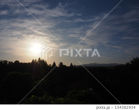 幻想的な夕景 幻想的な夕景 134382934
