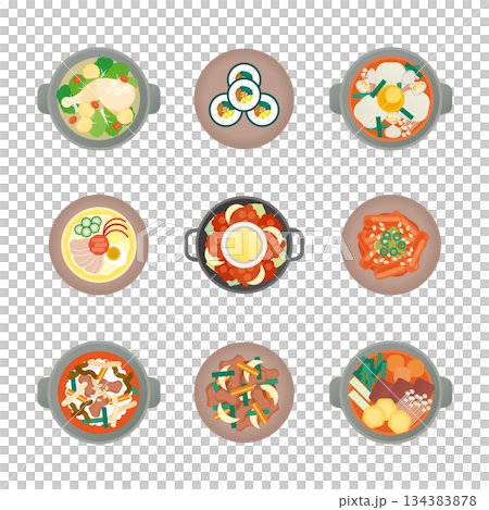 韓國美食插畫集 134383878