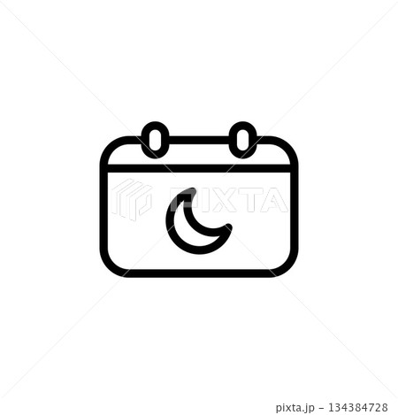 islamic calendar icon. ramadan icon. perfect to logo, presentation, template, website, application, and more product. vector icon design line style islamic calendar icon. ramadan icon. perfect to logo, presentation, template, website, application, and more product. vector icon design line style 134384728