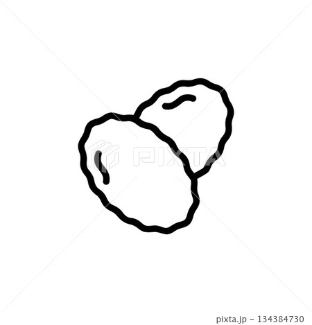 dates icon. ramadan icon. perfect to logo, presentation, template, website, application, and more product. vector icon design line style 134384730