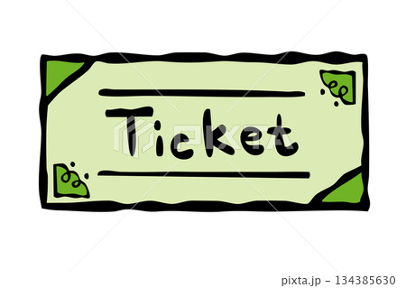 商品券_チケット 134385630