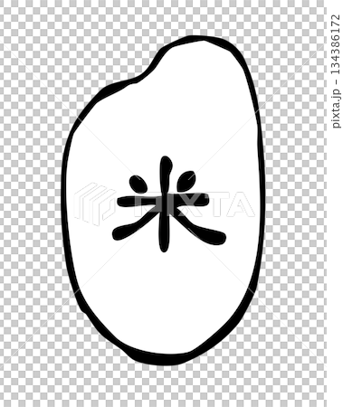 簡單的圖示_rice 簡單的圖示_rice 134386172