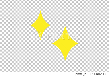 Sparkling icon illustration 134386415