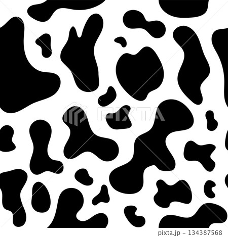 Seamless pattern cow skin Seamless pattern cow skin 134387568