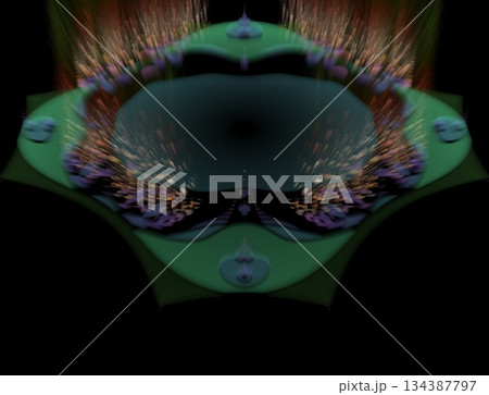 Imaginatory fractal abstract background Image 134387797