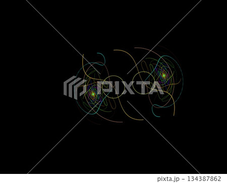 Imaginatory fractal abstract background Image Imaginatory fractal abstract background Image 134387862