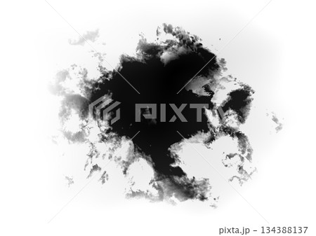 抽象的 水墨画 背景素材 抽象的 水墨画 背景素材 134388137