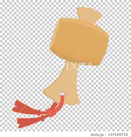 發射錘子的例證 發射錘子的例證 134389728