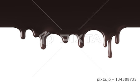 垂れるソース イラスト リアル 134389735