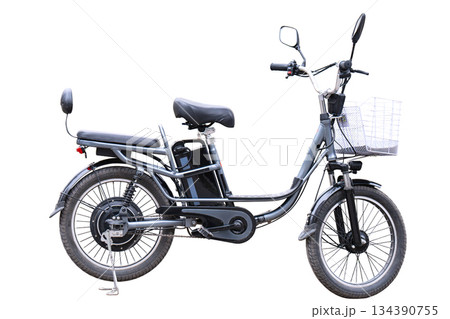 Electric bicycle isolated Electric bicycle isolated 134390755