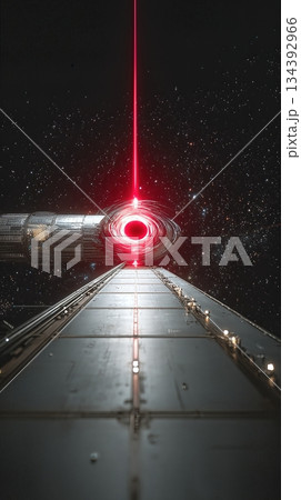 Space Station Observes Black Holes Gravitational Pull in Deep Space Near the Edge of the Universe Space Station Observes Black Holes Gravitational Pull in Deep Space Near the Edge of the Universe 134392966