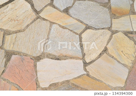 石畳 背景素材 テクスチャ 134394300
