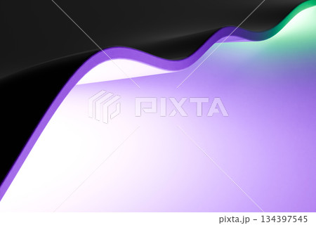 紫と緑の背景素材 134397545
