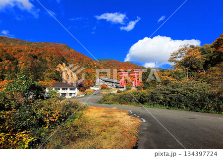 出羽三山　湯殿山 134397724