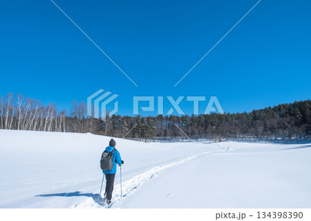 中山高原・スノートレッキング 中山高原・スノートレッキング 134398390