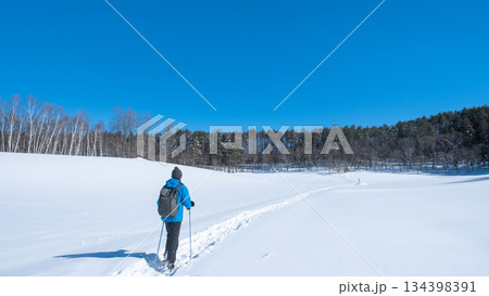 中山高原・スノートレッキング 中山高原・スノートレッキング 134398391