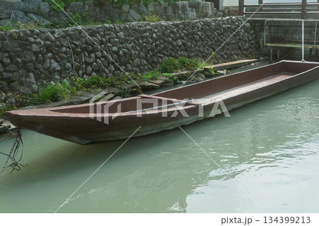 琵琶湖東平野に残る日本遺産である伊庭水郷集落を撮影 琵琶湖東平野に残る日本遺産である伊庭水郷集落を撮影 134399213