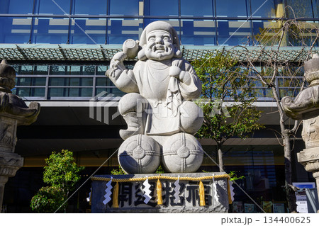 東京都 神田明神 石造りとして日本一大きい「だいこく様」尊像 東京都 神田明神 石造りとして日本一大きい「だいこく様」尊像 134400625