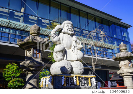 東京都 神田明神 石造りとして日本一大きい「だいこく様」尊像 東京都 神田明神 石造りとして日本一大きい「だいこく様」尊像 134400626