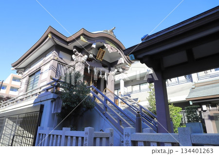 神楽坂若宮八幡神社　新宿区若宮町 134401263